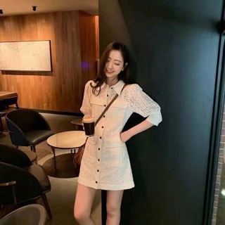 New 🇰🇷🇰🇷 White Wally Dress