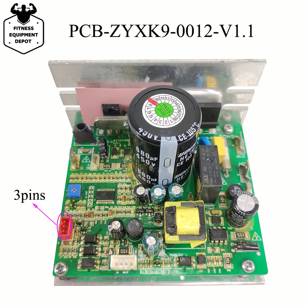 Controller Board ZYXK9 สำหรับลู่วิ่ง 220V ควบคุมพลังงานและเมนบอร์ด