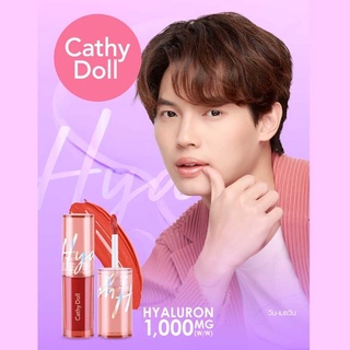 [พร้อมส่ง] Cathy Doll Hyaluron Lip Moist เคที่ดอลล์ไฮยาลูรอนลิปมอยส์ 3.9g