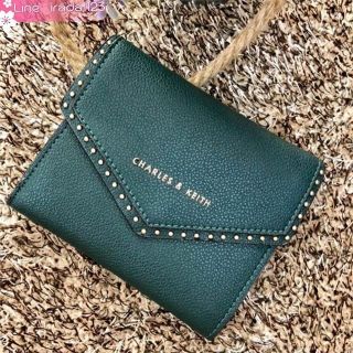 CHARLES &amp;KEITH SHORT WALLET BAG ของแท้ ราคาถูก