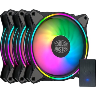 FAN Cooler Master MasterFan MF120 Halo Duo-Ring ARGB Lighting 120mm  #coolermaster