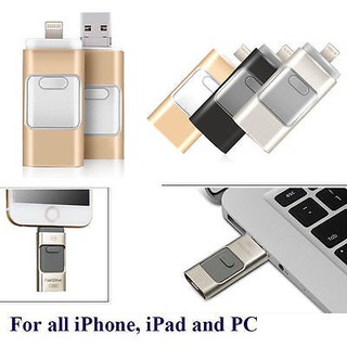 3 In 1 Usb I - Flash Android IOS เครื่องคอมพิวเตอร์ U Disk