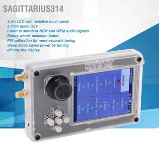 Sagittarius314 เครื่องรับส่งสัญญาณวิทยุ Sdr หน้าจอ Lcd 3.2 นิ้ว พร้อมเสาอากาศ