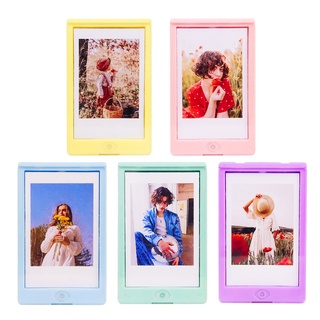 กรอบรูปแม่เหล็ก หลากสี สําหรับกล้อง Fujifilm Instax Mini จํานวน 5 ชิ้น