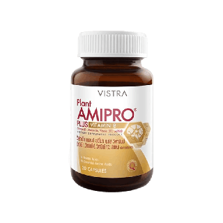 VISTRA Plant Amipro Plus Vitamin B 30 Capsules 43.50 กรัม