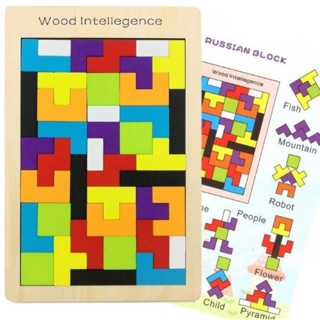 Wooden Tetris เกมส์เตอติส เกมส์พัฒนาสมอง