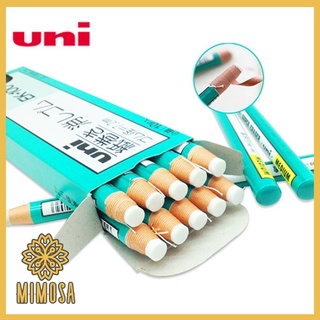 MIMOSA ยางลบแบบแท่ง Uni Pencil Eraser สามารถลอกไส้ออกมาได้ ใช้ง่ายจับถนัดมือ นำเข้าจากประเทศญี่ปุ่น