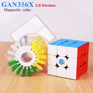 🔥Best🔥 GAN356 X V2 รูบิก รูบิค มีแม่เหล็ก GAN Cube ระดับโลก GAN356X V2 Rubik