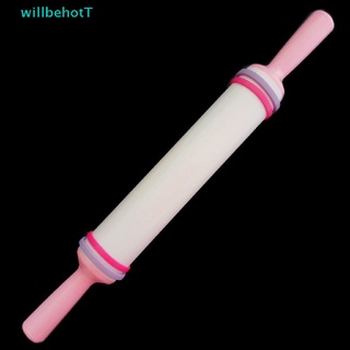 [WillbehotT] Non- Glide fondant Rolling Pin Fondant Cake Dough Roller Cake Roller crafts [NEW]