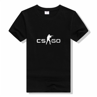 เสื้อยืดผ้าฝ้ายพรีเมี่ยม เสื้อยืด พิมพ์ลาย Game CS GO คุณภาพสูง สไตล์ฮิปฮอป แฟชั่นฤดูร้อน สําหรับผู้ชาย