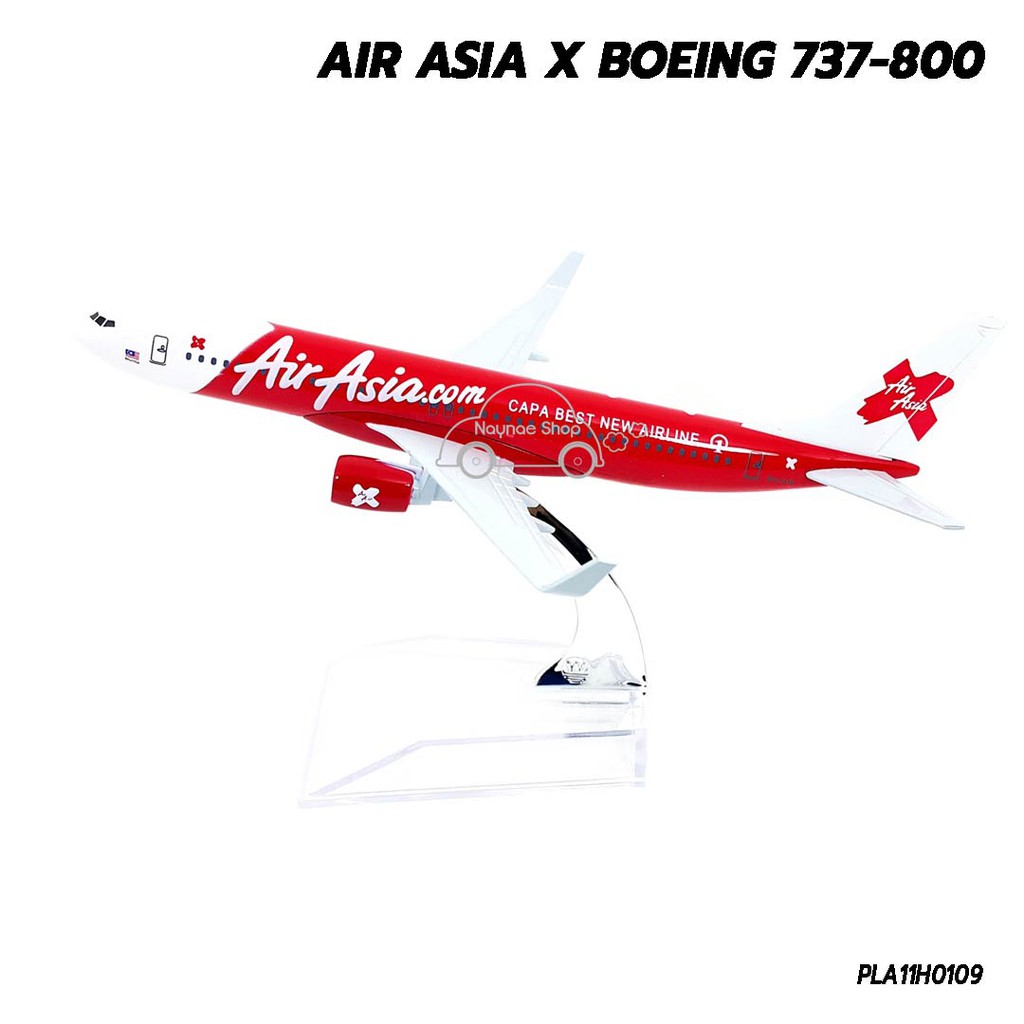 โมเดลเครื่องบิน AIR ASIA X Boeing 737-800