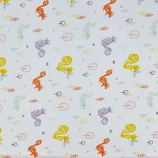 Airy ผ้าปูเบาะนอน รุ่นเลิฟลี่ใยไผ่ ไซส์ XS/Cozee (ขนาด 52x82x5 ซม.)