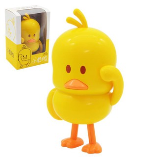 ตุ๊กตาเป็ดแดนซ์สายย่อ/ตู๊กตาเต้นระบำพร้อมเสียงดนตรี yellow ducky dance