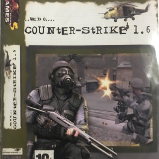 แผ่นเกมส์ pc Counter Strike 1.6