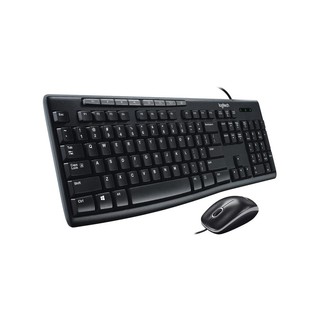 KEYBOARD LOGITECH MK200 COMBO Model : MEDIA_DESKTOP_MK200 Vendor Code : 920-002697 MEDIA KEYBOARD WITH MOUSE -THAI FONTS