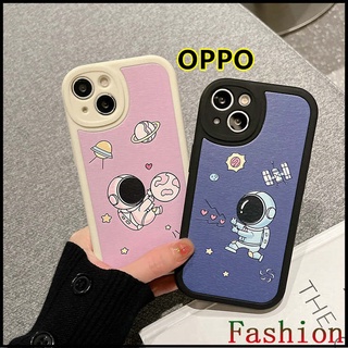 couple astronauts case OPPO A54 4G A94 F9 A7X A3S เคส OPPO A5 2020 A9 2020 TPU CASES เคสOPPOA15 A15S เคส OPPO Reno4 4G Reno 5 Reno 6 Reno7 RealMe 5 5i C11 2020 7i c21y c25y cases A54 4G A94 A31 2020