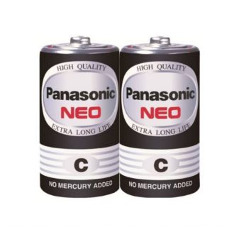 ถ่าน Panasonic NEO ขนาด C แพค2ก้อน ของแท้