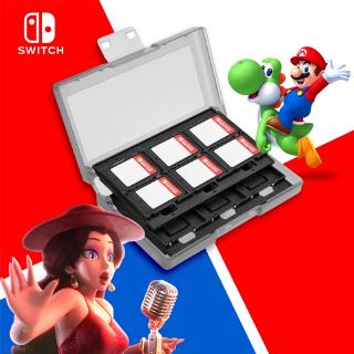 nintend อุปกรณ์เสริมเกมการ์ดหน่วยความจํา 24 in 1 สําหรับ nintendo switch