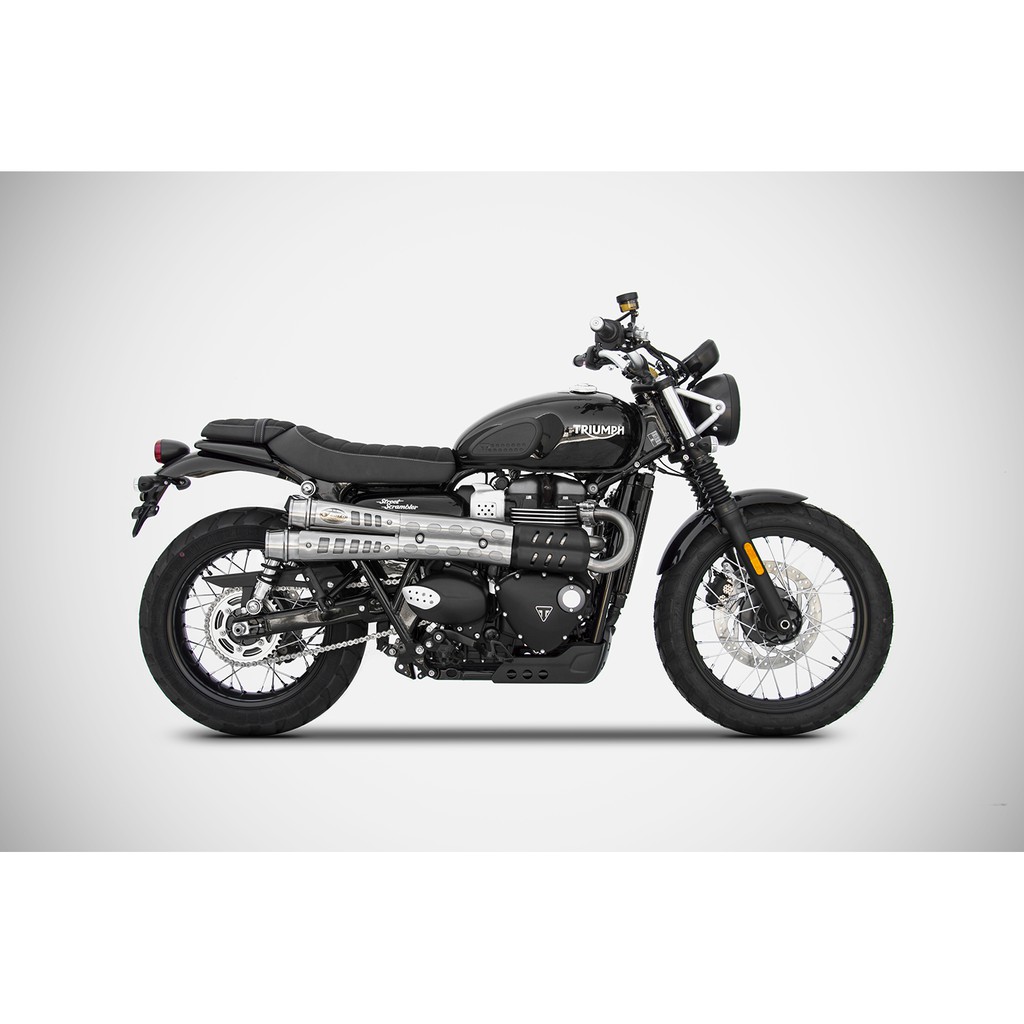 Zard slip on Triumph scrambler 900