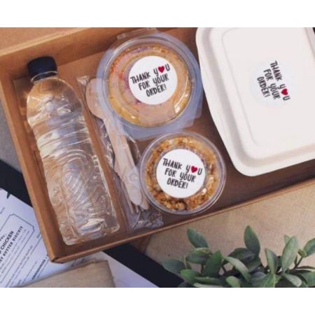 ll ลายเยอะ สต้อคแน่น ร้านคนไทย ll Sticker Thank You สติ๊กเกอร์ขอบคุณ ติดขนม ติดกล่อง ถุงขนม เพิ่มมูลค่าสินค้า ลายเยอะมาก - รูปที่ 7