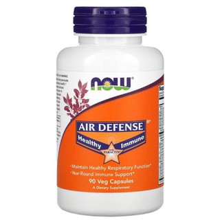 New🇺🇸Pre Order🌟🌟 Now Foods, Air Defense Healthy Immune with PARACTIN, 90 Veg Capsules