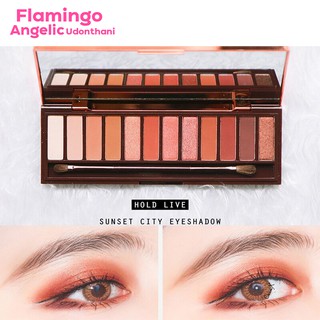 🔥🔥eyeshadow🔥🔥  Hold live sunset eyeshadow ❗❗แท้100%