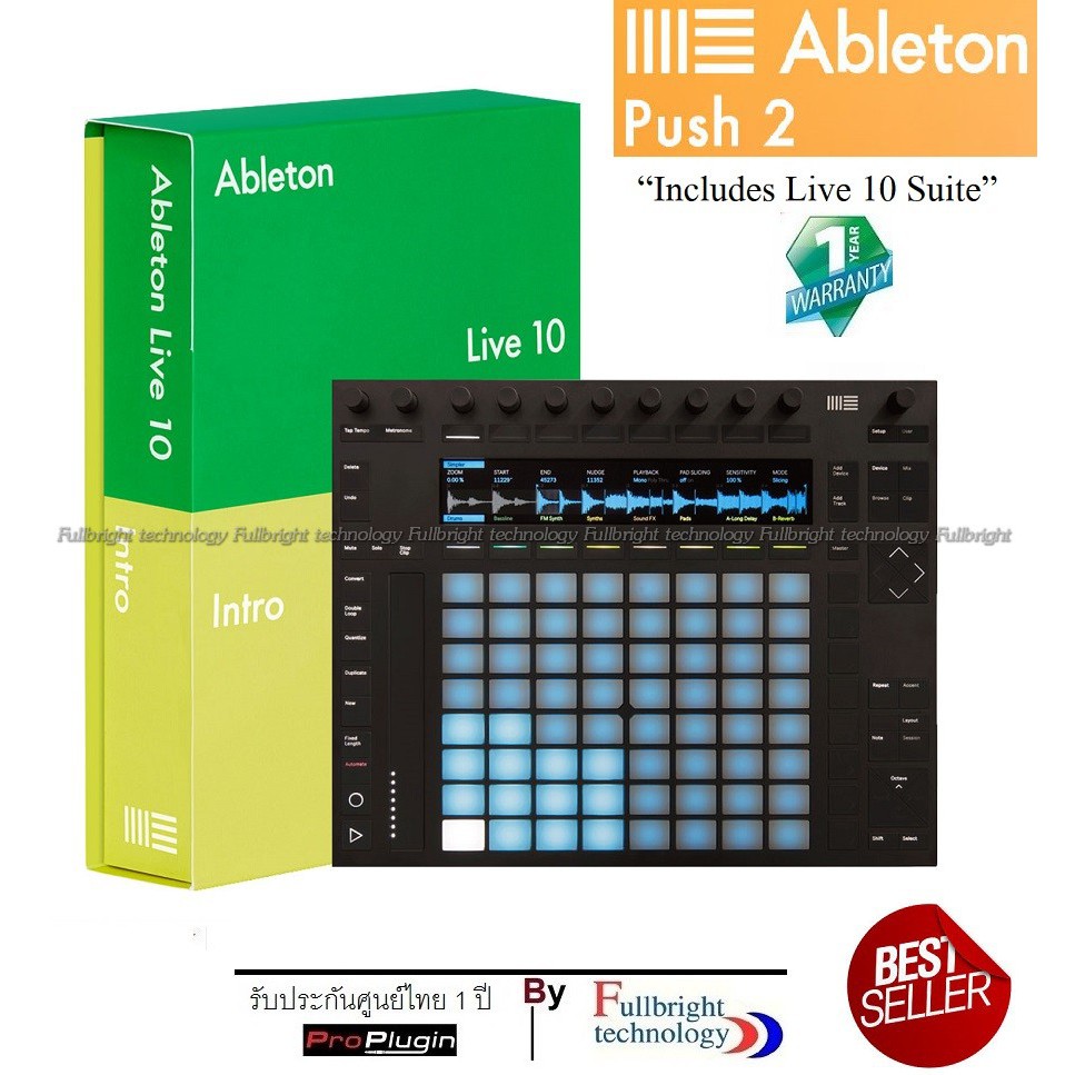 Ableton Push 2 Dedicated Pad Controller and Control Surface for Ableton Live with 64 Pads