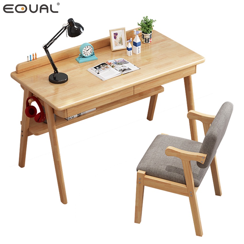 EQUAL โต๊ะไม้ พร้อมลิ้นชัก โต๊ะญี่ปุ่น