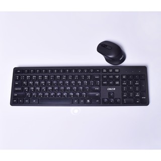 WIRELESS KEYBOARD+MOUSE SET OKER K-783 2.4GHz