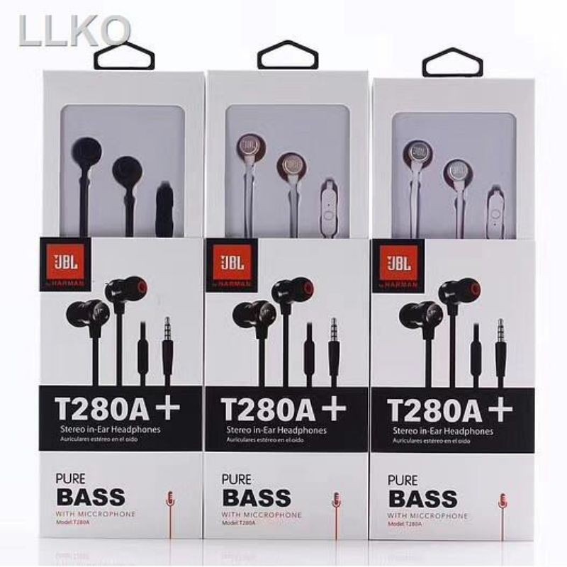 🔥JBL T280A+ หูฟังเสียงดี 🔥 (รับประกันสินค้า)