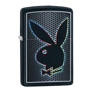 Zippo ไฟแช็กรุ่น 49155 Playboy ของแท้ รับประกันตลอดชีวิต นำเข้าและจำหน่ายโดยตัวแทนจำหน่าย