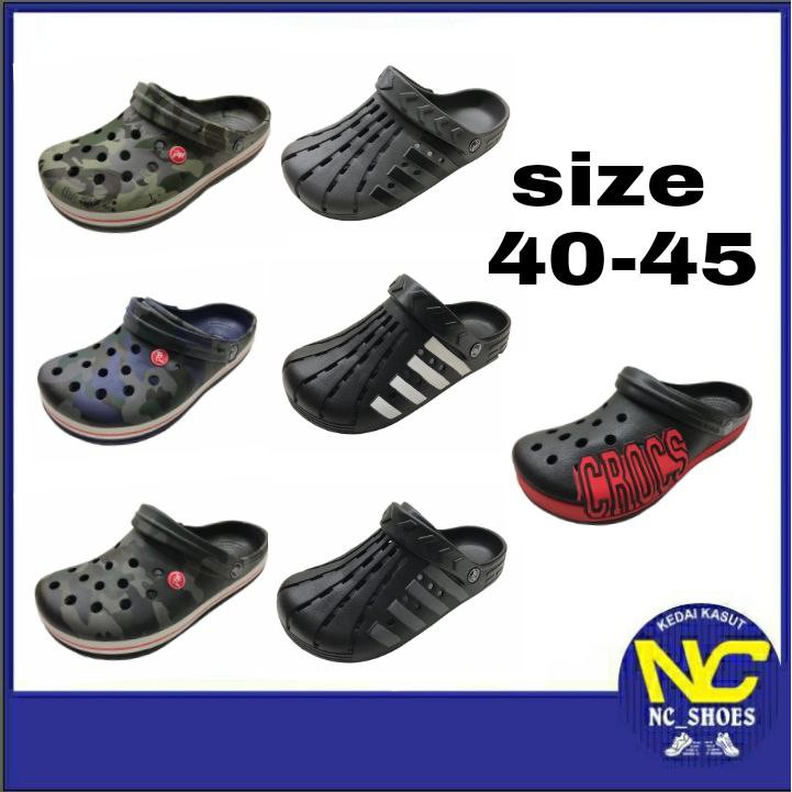 ผู้ชาย Crocs Duet Sport Clogs Mules รองเท้าแตะรองเท้า