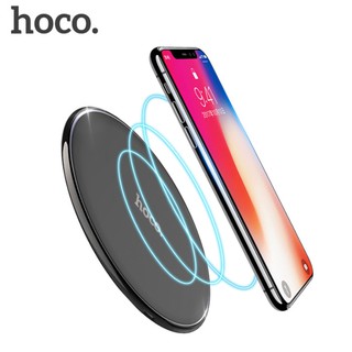 HOCO CW6 แท่นชาร์จไร้สาย Qi Wireless Charger สำหรับ IPhoneX 8 8Plus Samsung S7 S7 Edge S8 S8 Plus (มีประกัน)