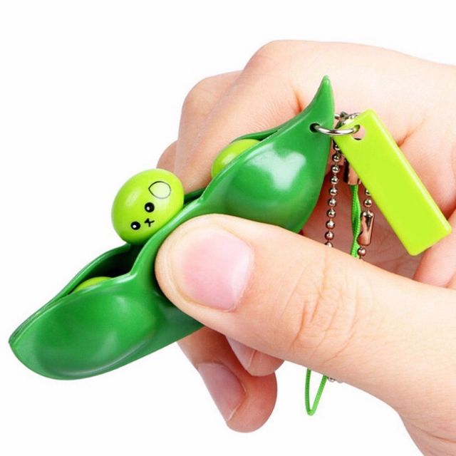 (พร้อมส่ง🇹🇭)Squeeze Toy ถั่วลันเตา🥒29฿