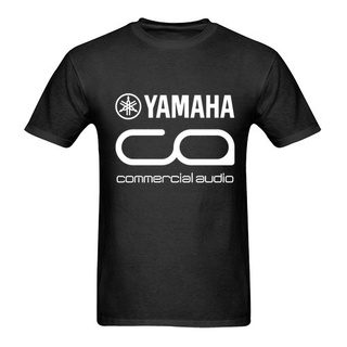 เสื้อยืดผ้าฝ้ายพิมพ์ลายแฟชั่น เสื้อยืด พิมพ์ลาย Yamaha Commercial Audio สไตล์คลาสสิก ไม่ซ้ําใคร สําหรับผู้ชาย OOlgah44AF