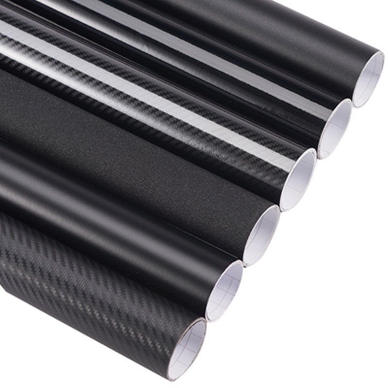 Riloer 3D Auto Carbon Fiber Vinyl Wrap Roll, Universele Zelfklevende Film Sticker voor auto's en motorfietsen, Interieur/Exterieur DIY Decoratie, 1.52m* 50cm, Wit