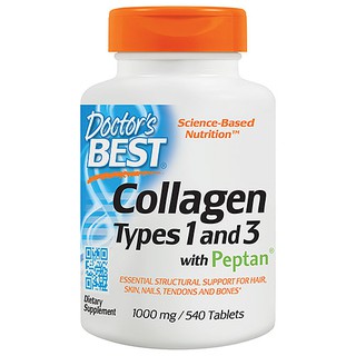 Doctors Best Collagen Types 1 &amp; 3 (1000 mg.)