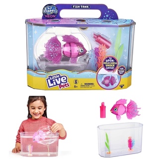 ปลามีชีวิต ยี่ห้อ Little Live Pets - Lil Dippers Fish Tank: Splasherina| Interactive Toy Fish