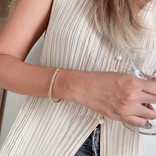 Hadesories Gem Night Diamond Bracelet Collection  สร้อยข้อมือเพชรเรียงยาวมี 3 แบบ