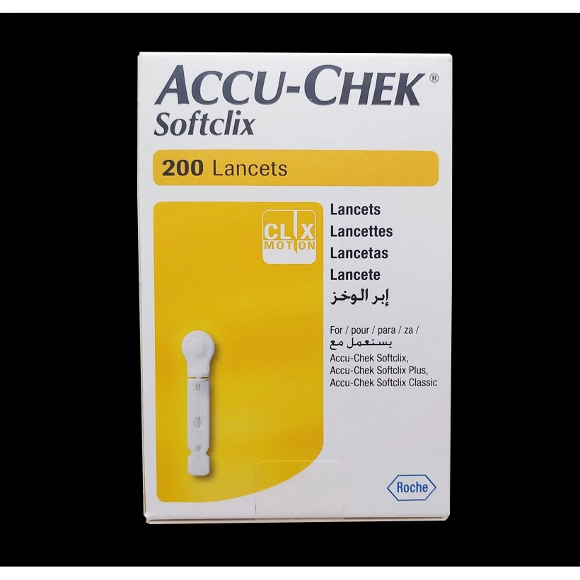 Accu-chek SoftClix Lancets Accu Chek 50/200 ชิ้น #Accuchek #SoftClix