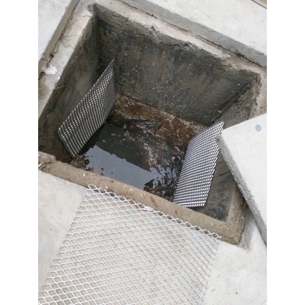 ตะแกรงอบสีดำและอลู(สีเงิน)30x30 cm หลายขนาด ตะแกรงอลูมิเนียมแท้ ลายข้าวหลามตัด ปิดท่อระบายน้ำ - รูปที่ 6