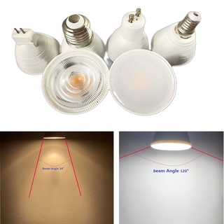 แหล่งขายและราคาหลอดไฟ Led 6W E27 E14 MR16 Gu10 Gu5.3 220 V - 240 V 24 / 120 องศา LED Spotlightอาจถูกใจคุณ