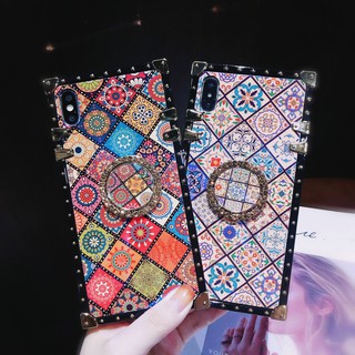 ย้อนยุค สไตล์แห่งชาติ Samsung Galaxy S20FE Note9 Note8 S9+ S10+ S8 S10 S9 plus เคสโทรศัพท์ fashion Soft edge เคสมือถือ