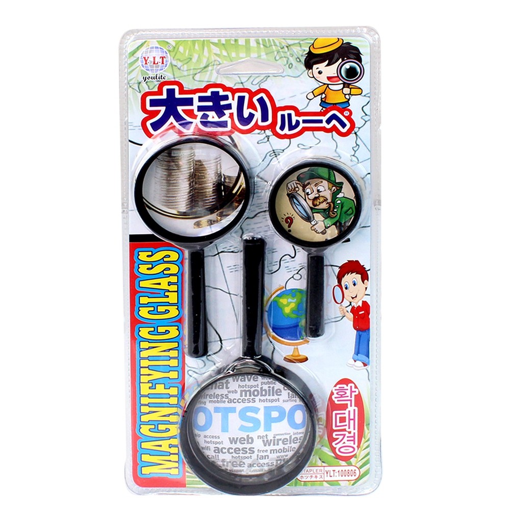 Telecorsa Magnifier 1 Pack 3 Pieces Model 3-Magnifying-Glass-04A-BOSS