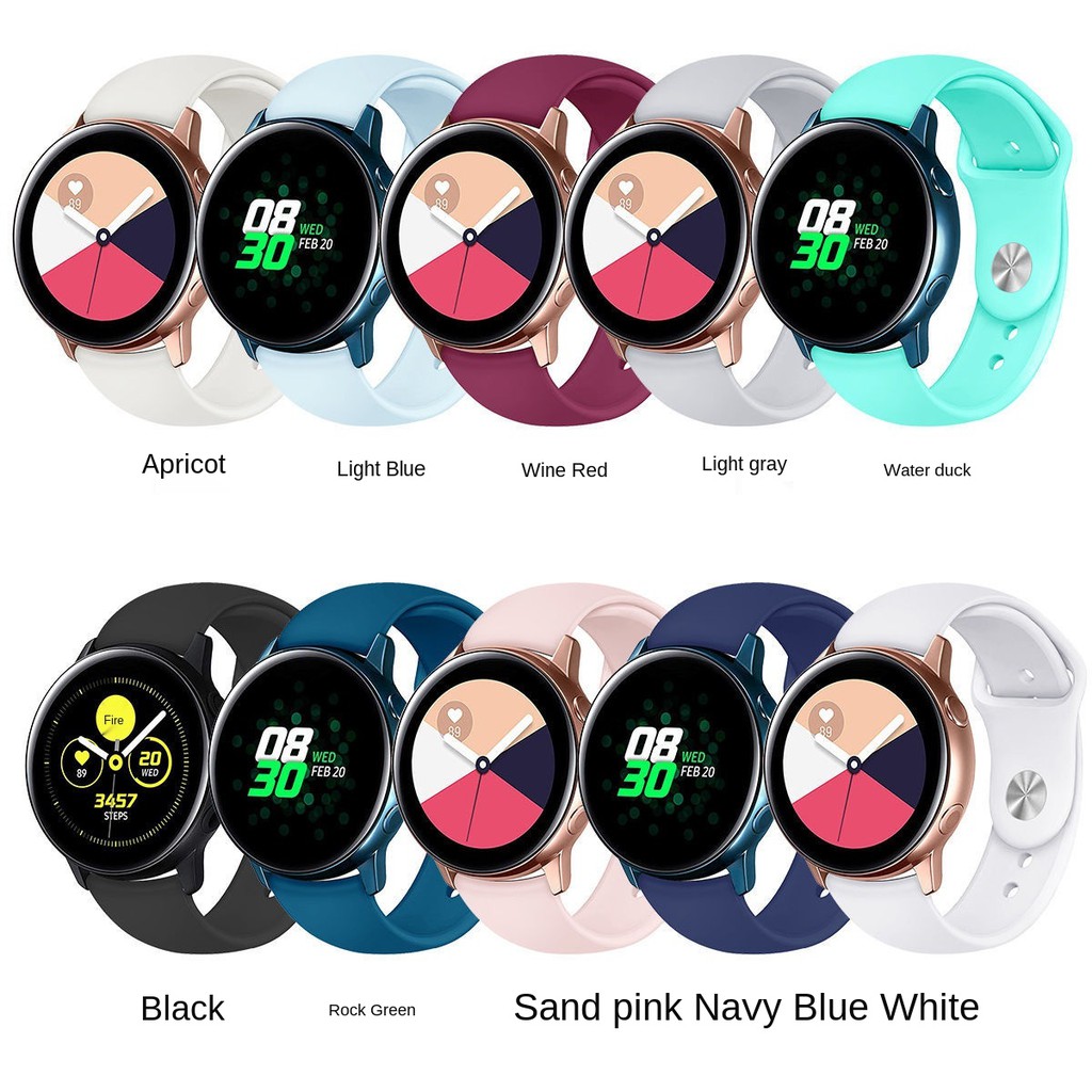 【สินค้าพร้อมส่ง】strap Galaxy Watch active 2 TPU Soft สาย galaxy watch 5 watch 6 waterproof สายนาฬิกา galaxy watch 4