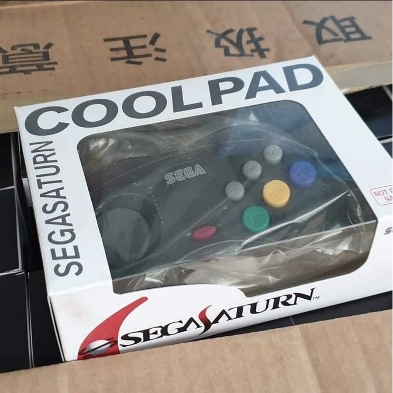 Manette SEGA Saturn 6 Boutons – Cool Pad Import – Occasion En Bon état