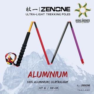 ZENONE Aluminium Trekking poles | ไม้เท้าเดินป่า