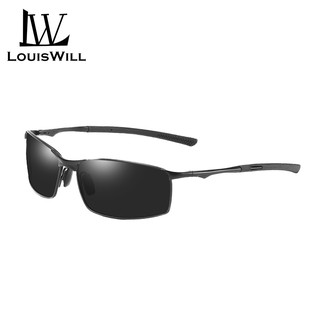 Louiswill แว่นตากันแดด Polarized แฟชั่น Uv400 สําหรับผู้ชายผู้หญิงเหมาะกับการขี่จักรยานวิสัยทัศน์
