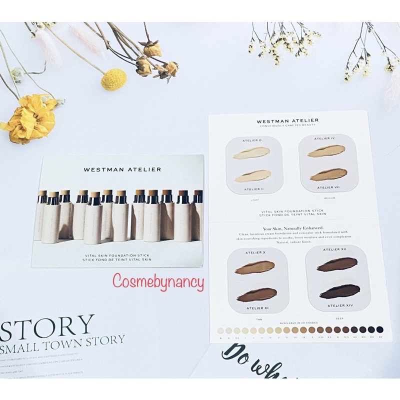 พร้อมส่ง Westman Atelier Vita Skin Foundation Stick เทสเตอร์รองพื้น