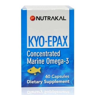 NUTRAKAL Kyo-Epax อาหารเสริมน้ำมันปลาชนิดเข้มข้น 550 มก. (60 แคปซูล)